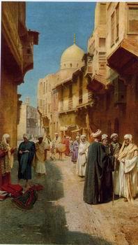 unknow artist Arab or Arabic people and life. Orientalism oil paintings  437 oil painting picture